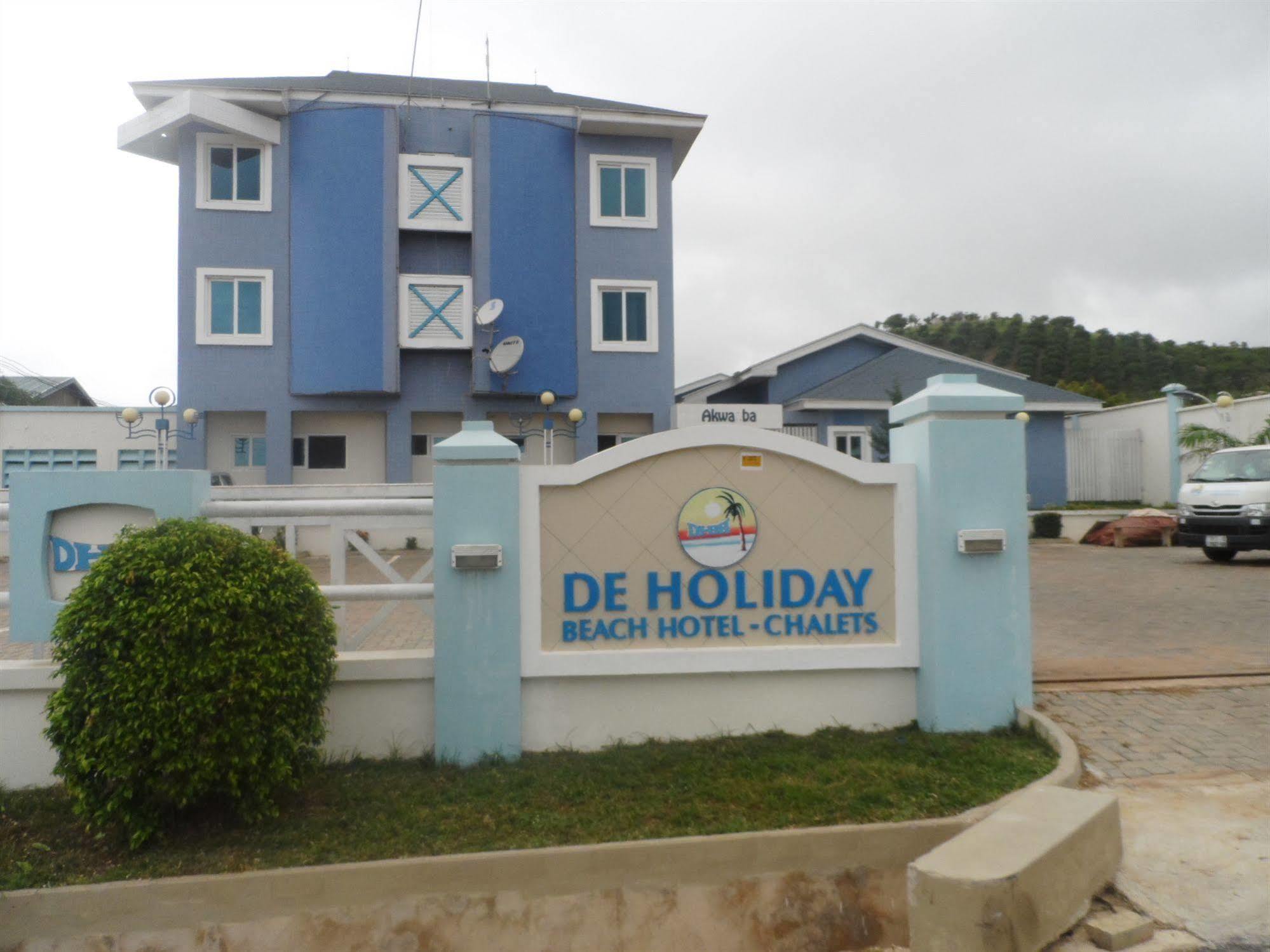 De Holiday Beach Hotel Kokrobite Экстерьер фото